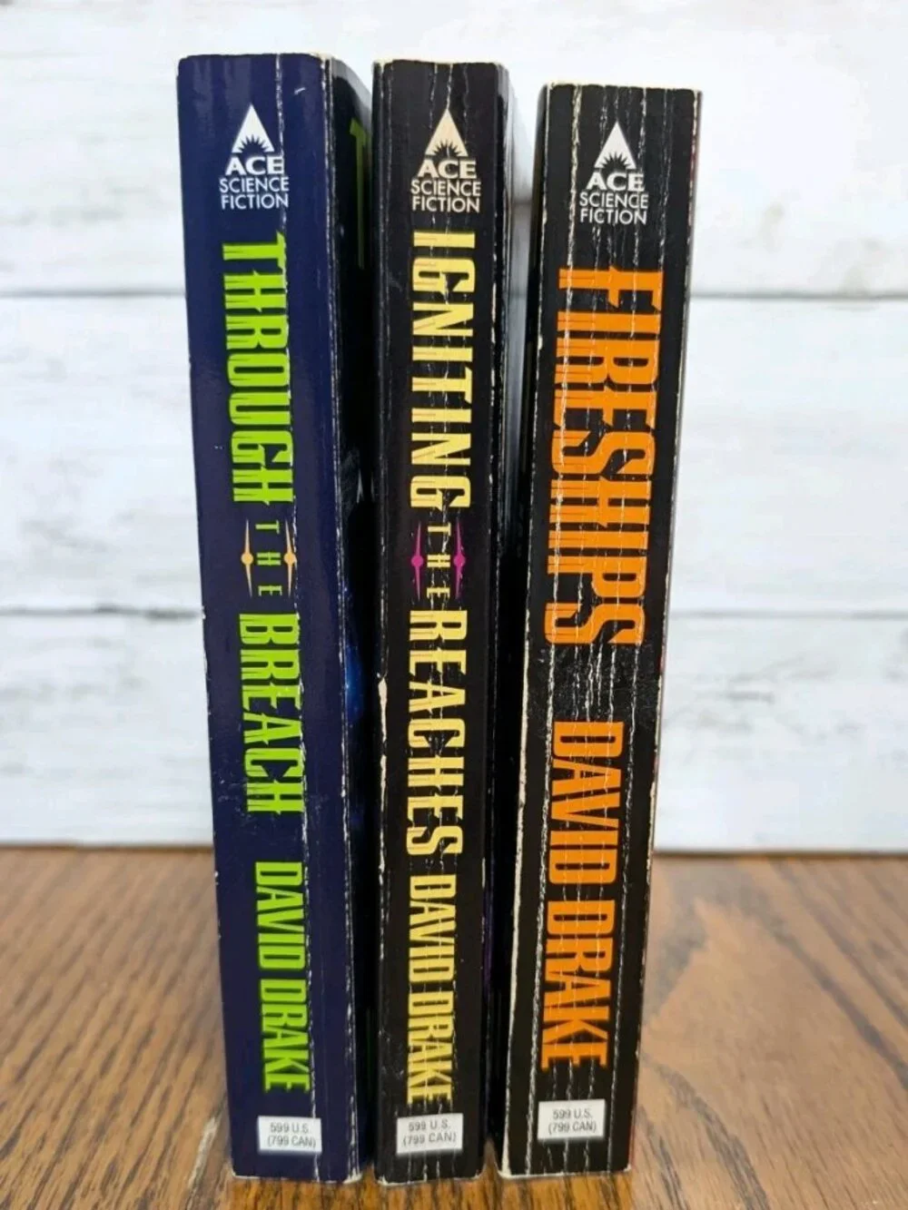 David Drake THE REACHES TRILOGY: Igniting Reaches, Through Breach, Fireships
